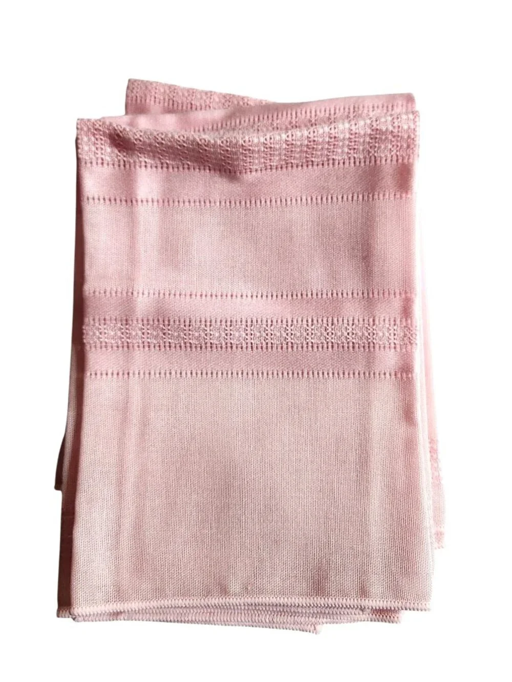 Set Of 7 Cloth Napkins Pink Table spring Easter holiday linens pastel
